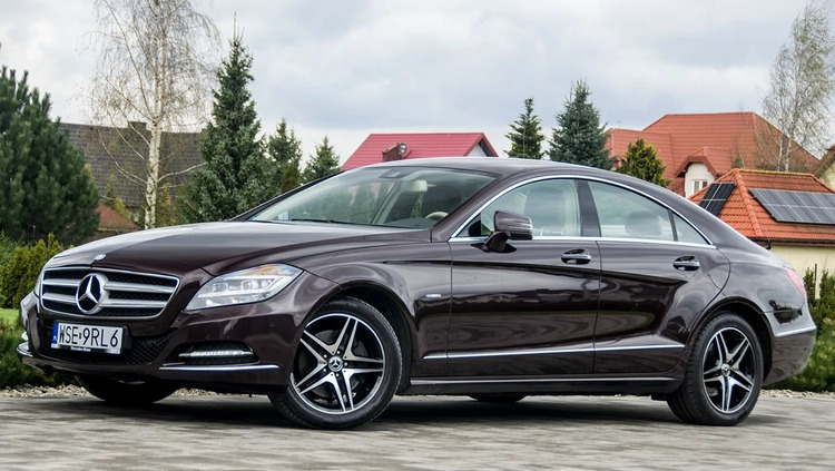 Mercedes-Benz CLS cena 72900 przebieg: 198000, rok produkcji 2011 z Sierpc małe 407
